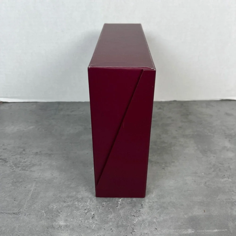 Topps‎ Sterling 2023 Baseball Card Box Burgundy Collectible Empty Display Case - Picture 6 of 11